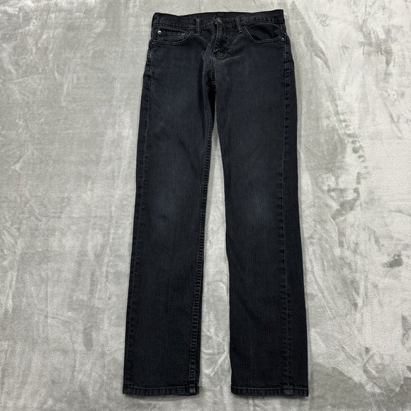Levis Jeans Mens 30x32 Black 511 Slim Fit Medium Wash‎ Denim Work Pockets Logo - Picture 1 of 14
